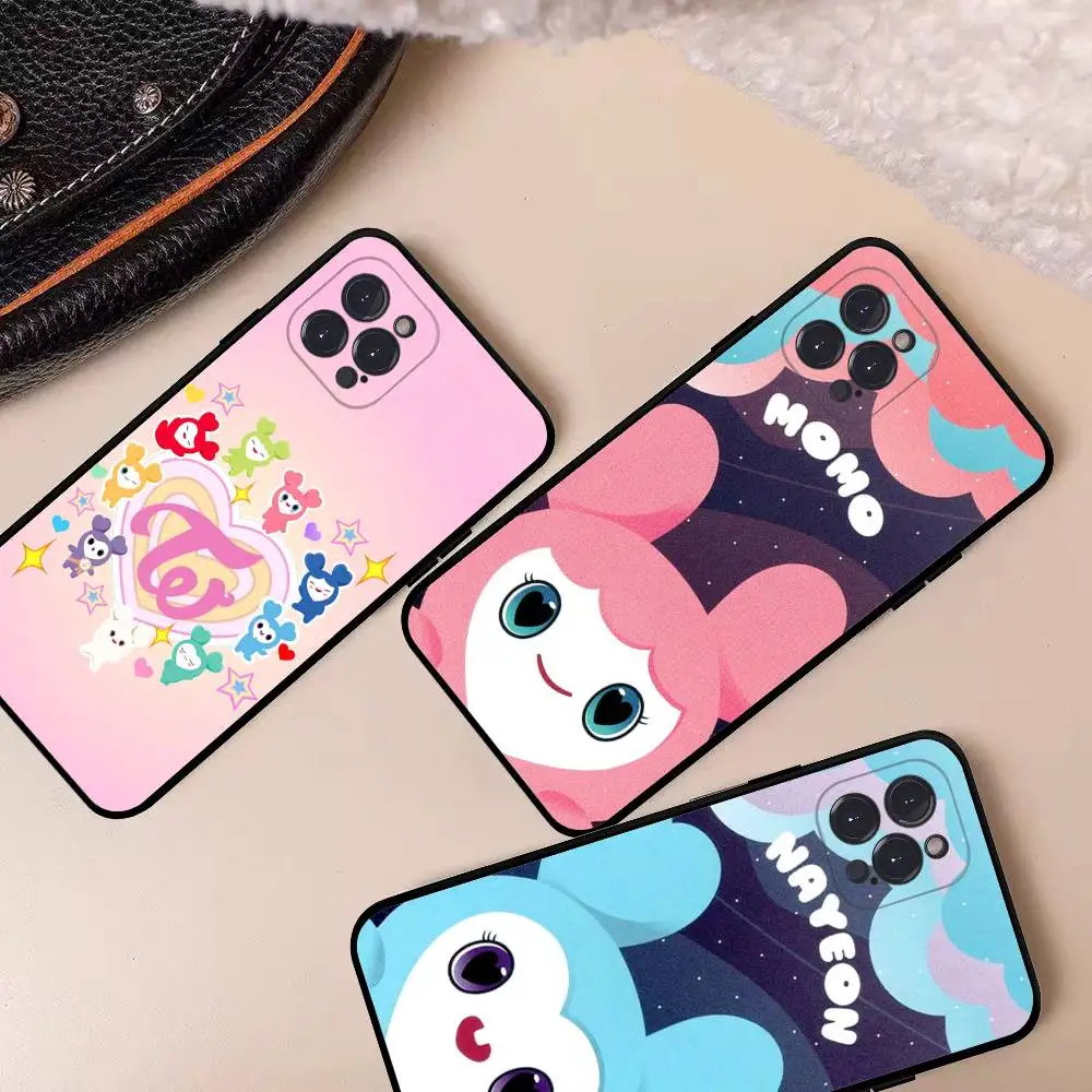 Фото Противоударные мягкие чехлы Laburi Twice-Lovelys для iPhone 17, 16, 15, 14, 13, 12, 11 Pro Max, 13, 17 Air №4