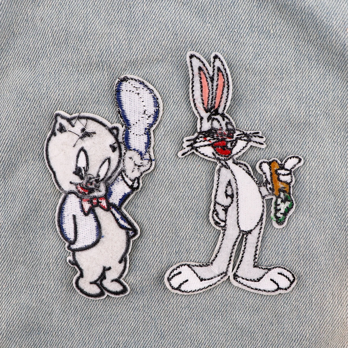 Аппликация для шитья с вышивкой утюгом милая наклейка рисунком анимационных