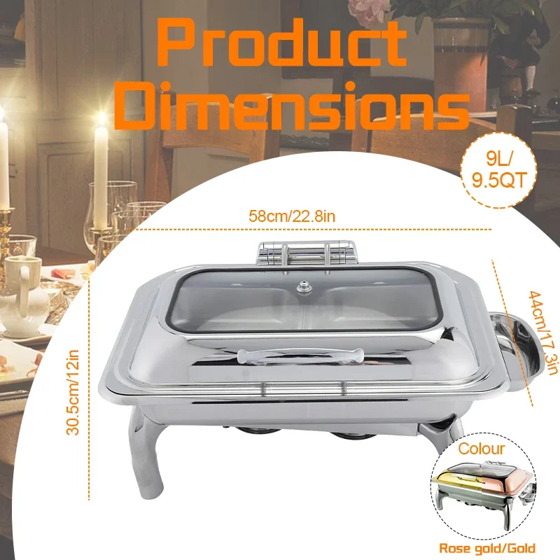 DaoSheng оптовая продажа 9л прямоугольная жаровня шведская плита гидравлическая