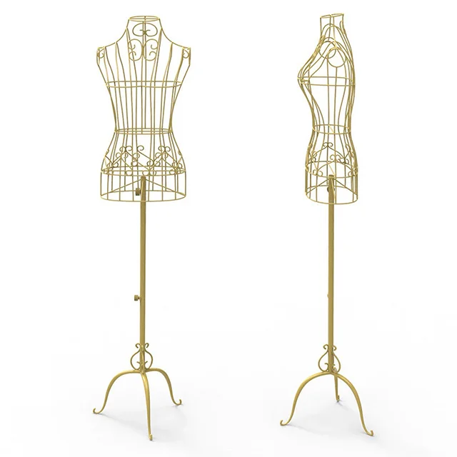 Горячая Распродажа металлический манекен со встроенным дисплеем