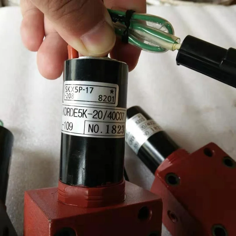 Запчасти для гидравлического насоса электромагнитный пропорциональный клапан