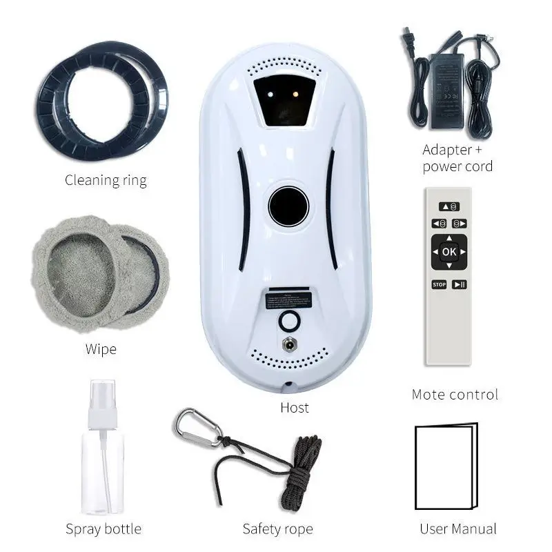 Robot limpiacristales ultra fino, automático para ventanas