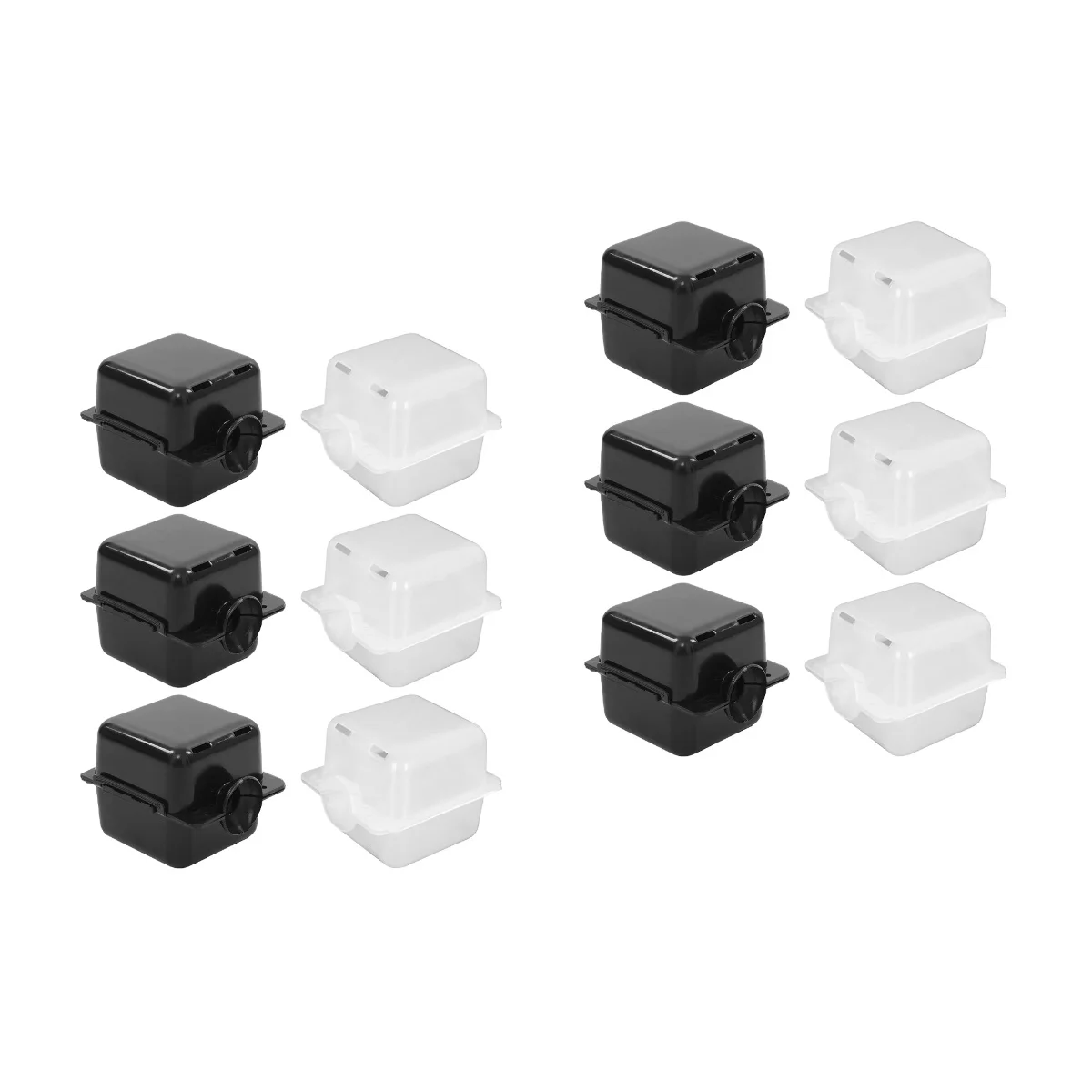 

12 Pcs Outdoor Plants Grafting Box Root Propagation Containers Device Supply Outdoor Rooting Holder Reproduction Tree Ball