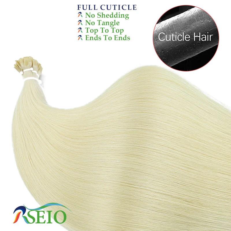 Прямые прямые волосы для наращивания RSEIO 100% натуральные человеческие коричневые