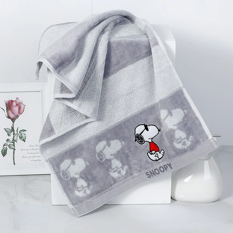 

MINISO Полотенца Snoopy коричневые, синие