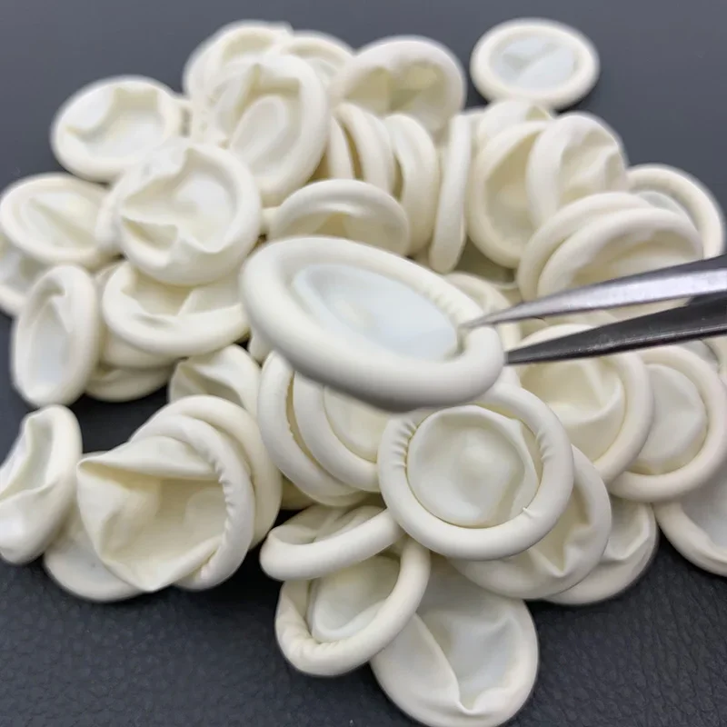 Защитные кончики пальцев 200 шт. художественная латексная кроватка для