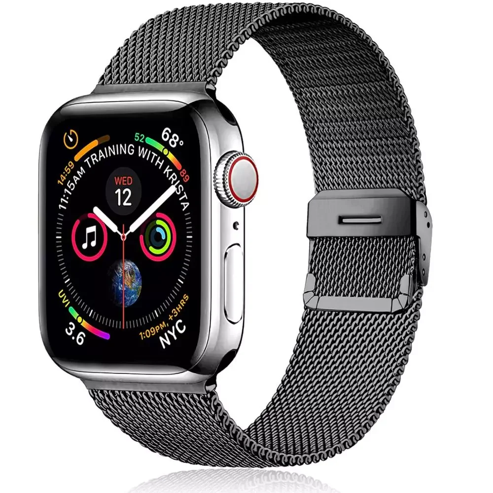 Strap For Apple watch band 44mm 40mm 42mm 38mm Metal Stainless steel bracelet correa belt for Apple Watch 6 5 4 3 SE 7 45mm 41mm