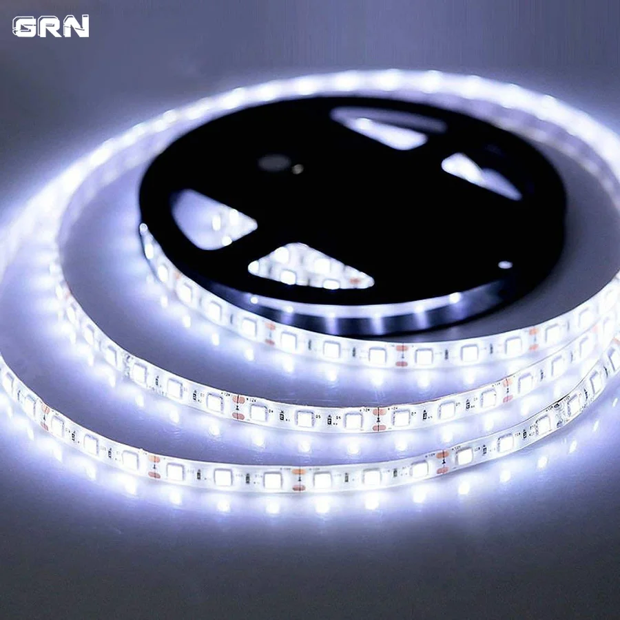 

5M/Roll 2835SMD Led Tape DC12V IP65 Waterproof RGB Flexible Strip Lights For Home TV Kitchen Bedroom Car Decoration Lighting