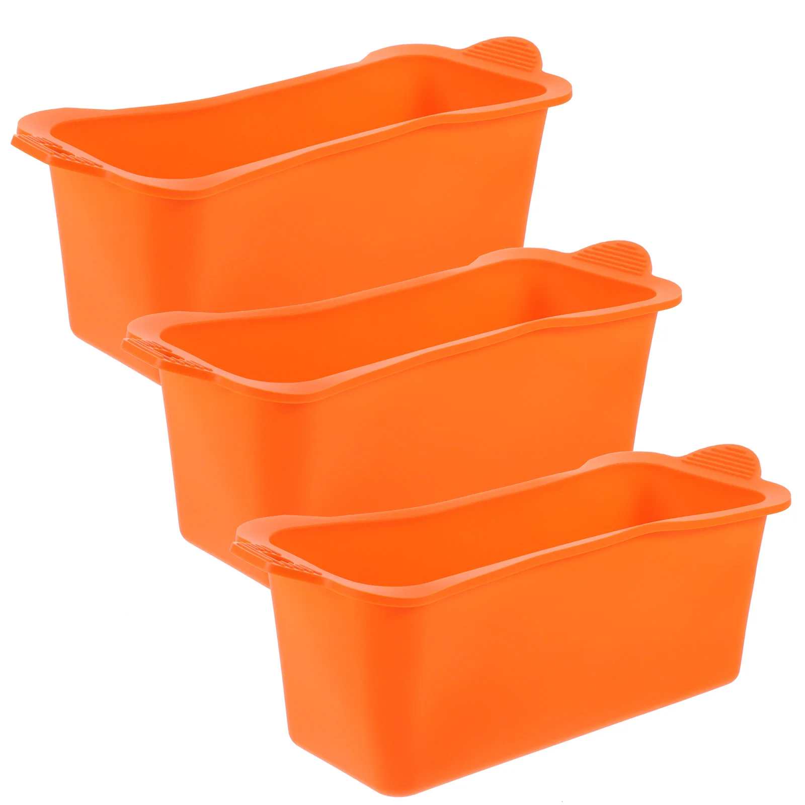 

3 Pcs Grease Cups Liner Silicone Replacement Outdoor Drip Pan Baking Dish Lining Camping Catcher Silica Gel Liners