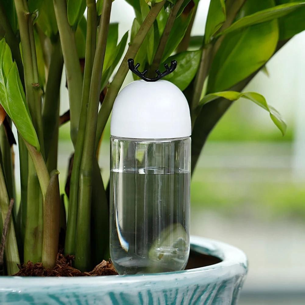 

500ml Automatic Watering Tool Indoor Drip Irrigation Watering System Potted Plant Waterers Spike Houseplant for Garden
