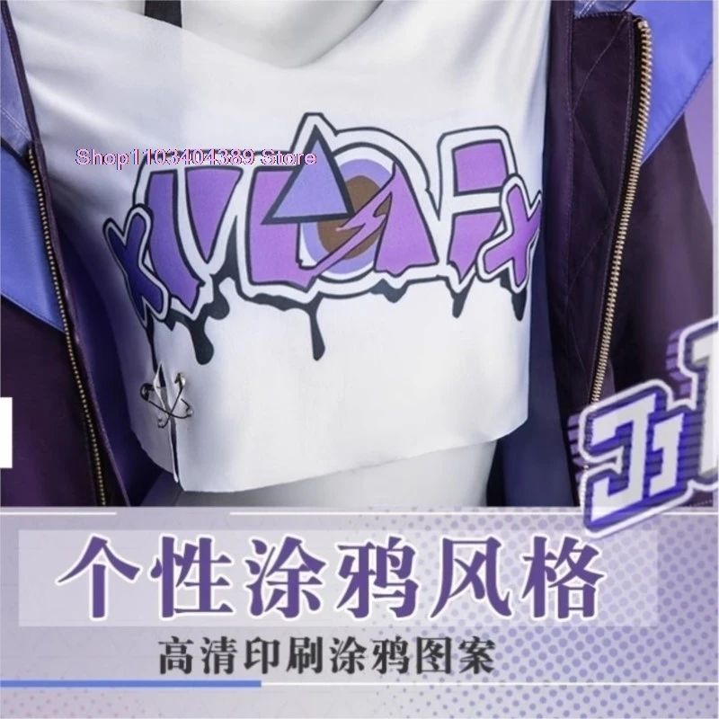 Новое поступление Серебряный волк косплей костюм парик игры Honkai звезда рейка