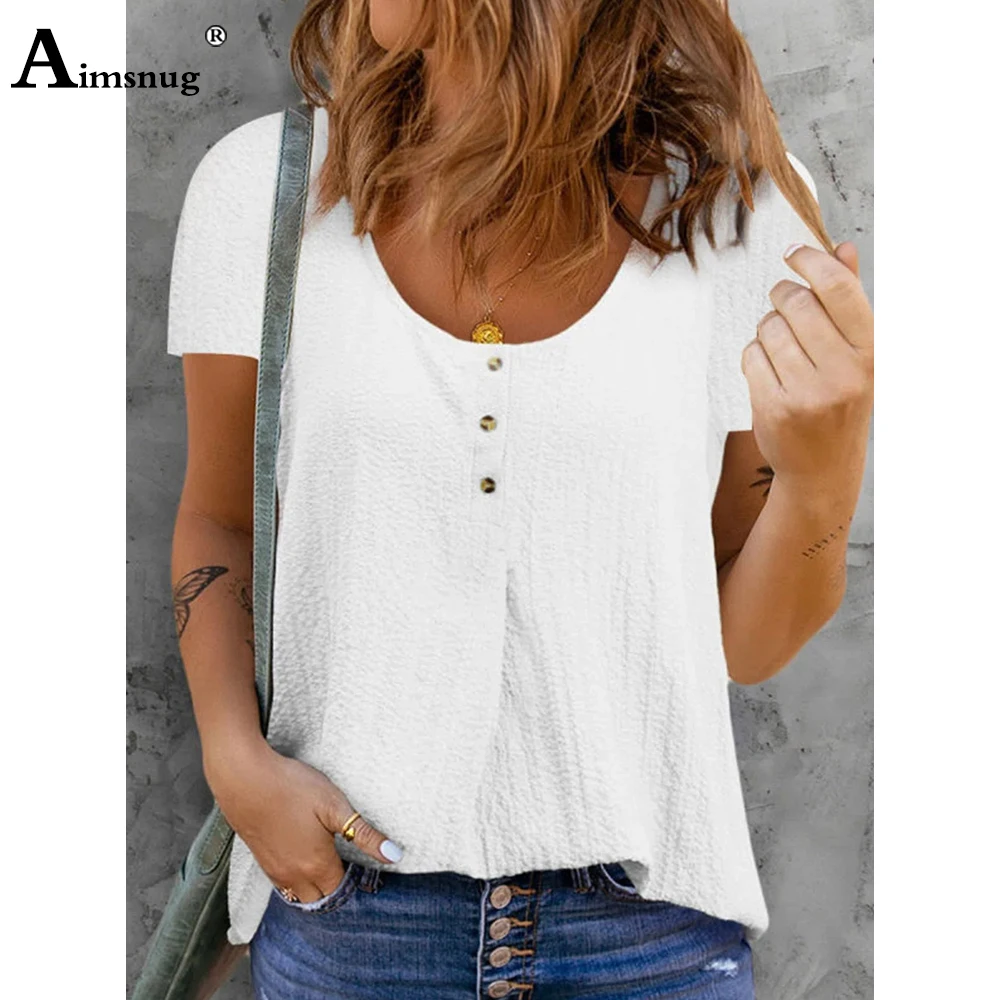 Plus Size 4xl 5xl Women Casual Shirt Linen Blouse Short Sleeve Top Buttons Fly Pullovers 2022 New Summer Leisure Shirts Clothing