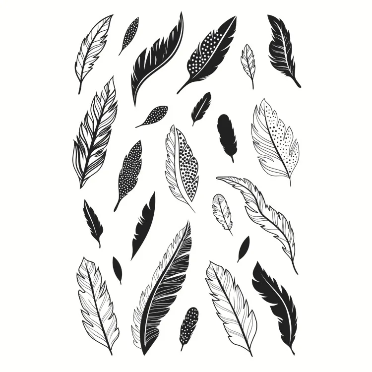 

Leaves Transparent Stamp DIY Card Scrapbook Photo Album Diary Decor Embossing Template Craft Paper Handmade New Clear Seal