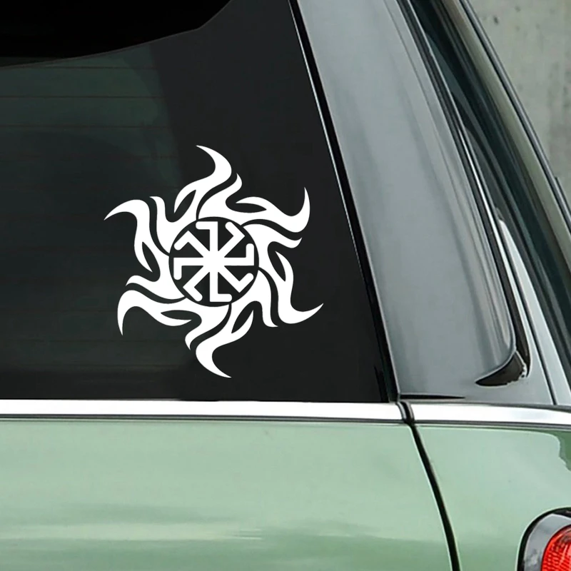 Наклейка белая/черная для автомобиля, различные размеры