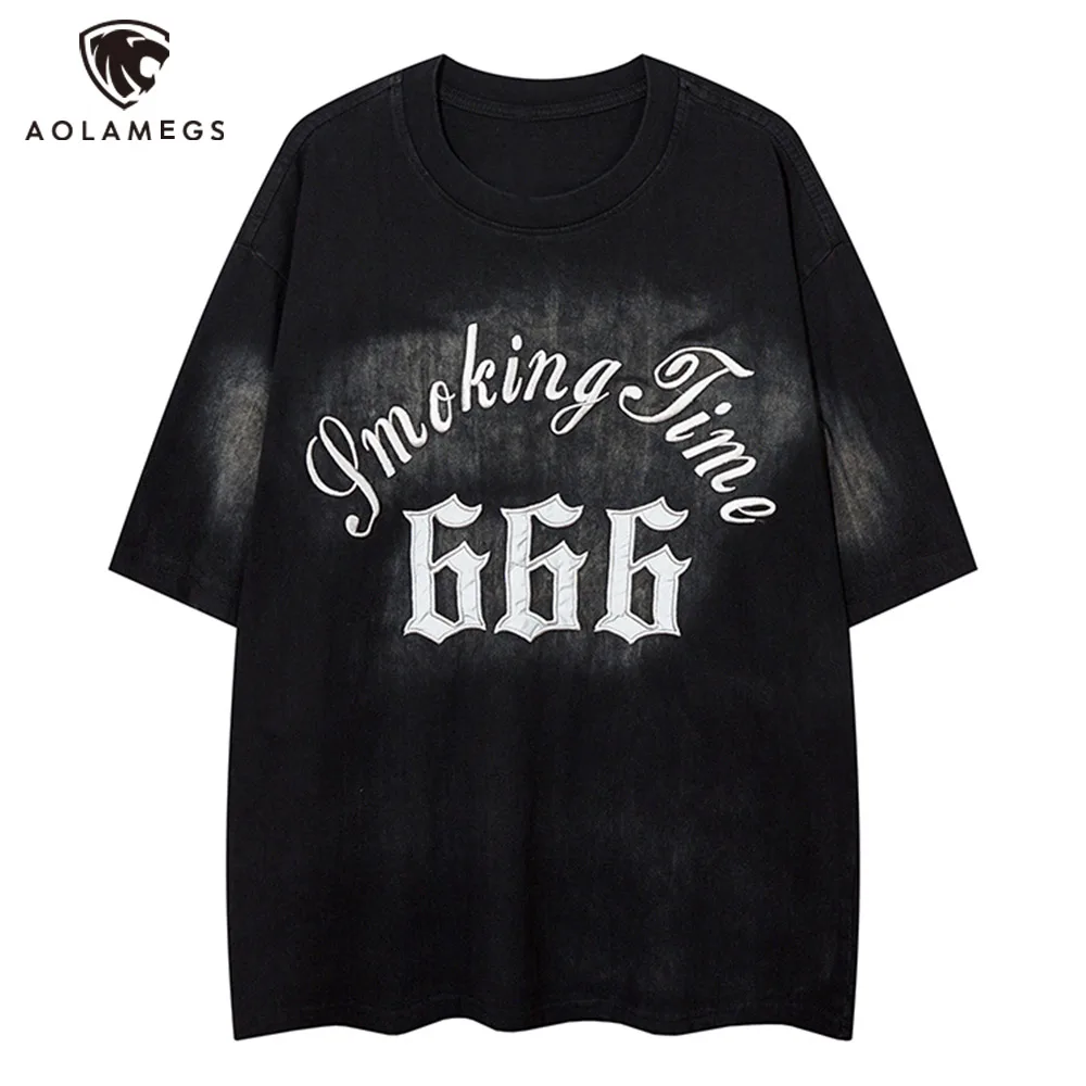 

Fashion Summer Print Male T-Shirt Cotton Round Neck T-Shirts Breathable Clothing Man Couple Short Sleeve Oversized Tees Tops