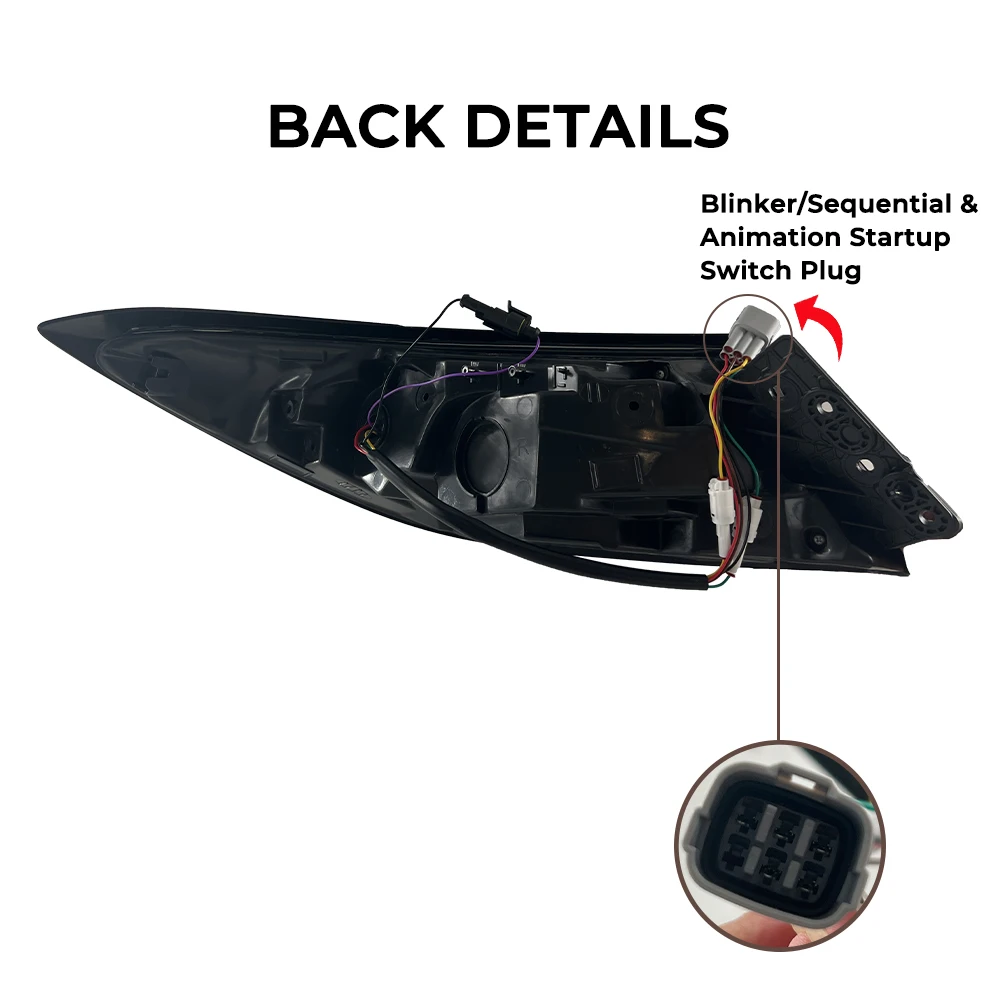 Светодиодные задние фонари DK Motion для Toyota 86 2022-2023 GR86 BRZ динамические