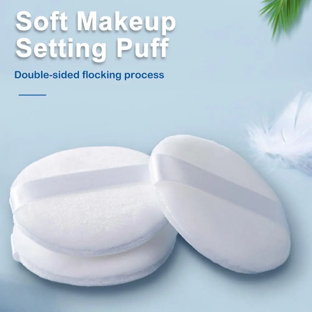 

1Pcs Makeup Loose Powder Puff Soft Velvet Cotton Body Puff Makeup Puffs Foundation Talcum Beauty Powder Cosmetic Tools V6C0