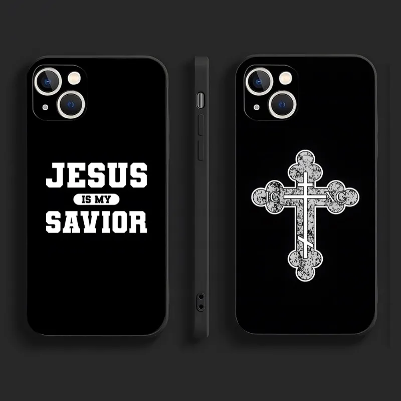 

Jesus Christian Faith Cross Admire Phone Case For Iphone 13 Pro Max 12 11 Xr X Xs Mini Pro Max For 6 6s 7 8 Plus