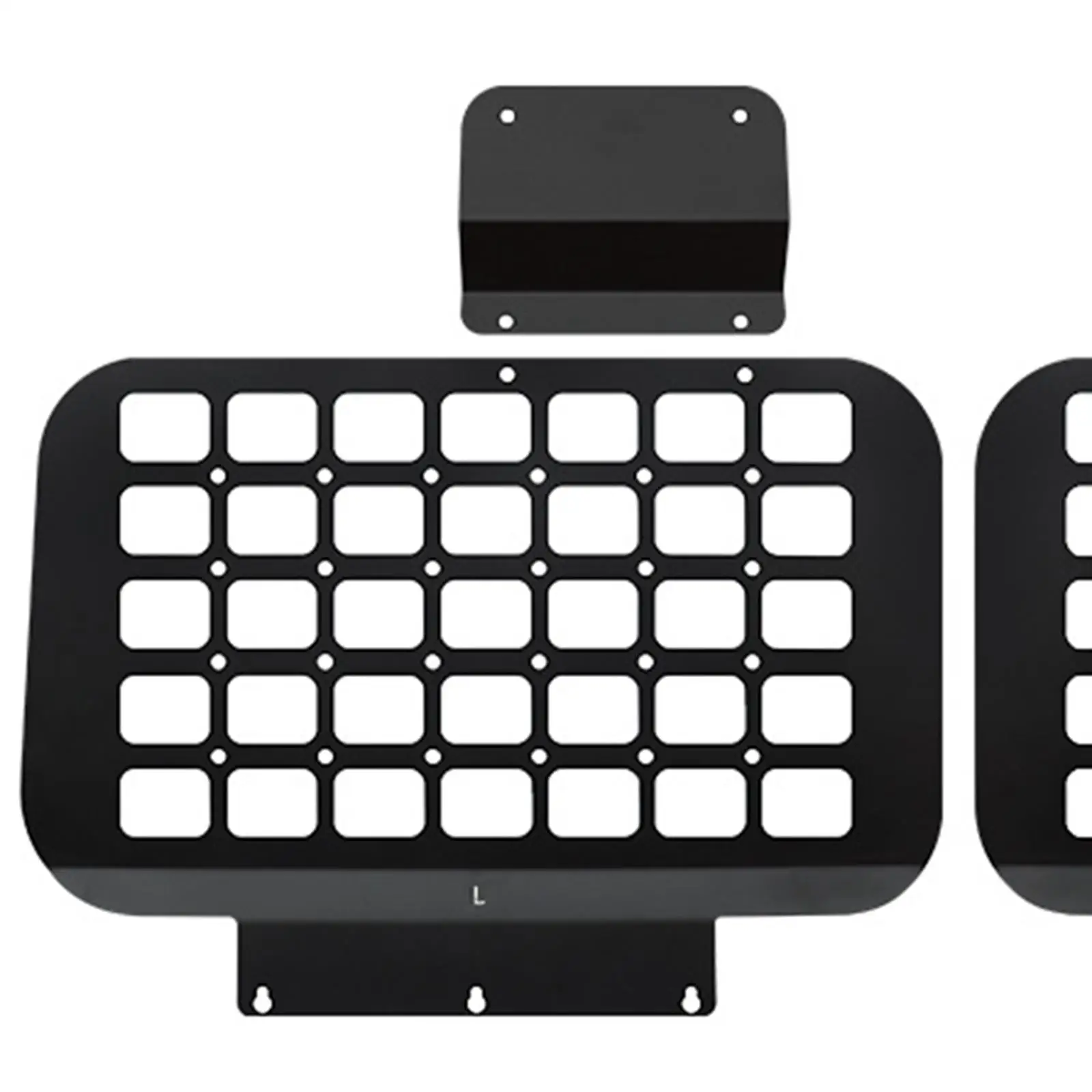 2x боковые стеллажи для хранения на заднем окне многофункциональная стойка