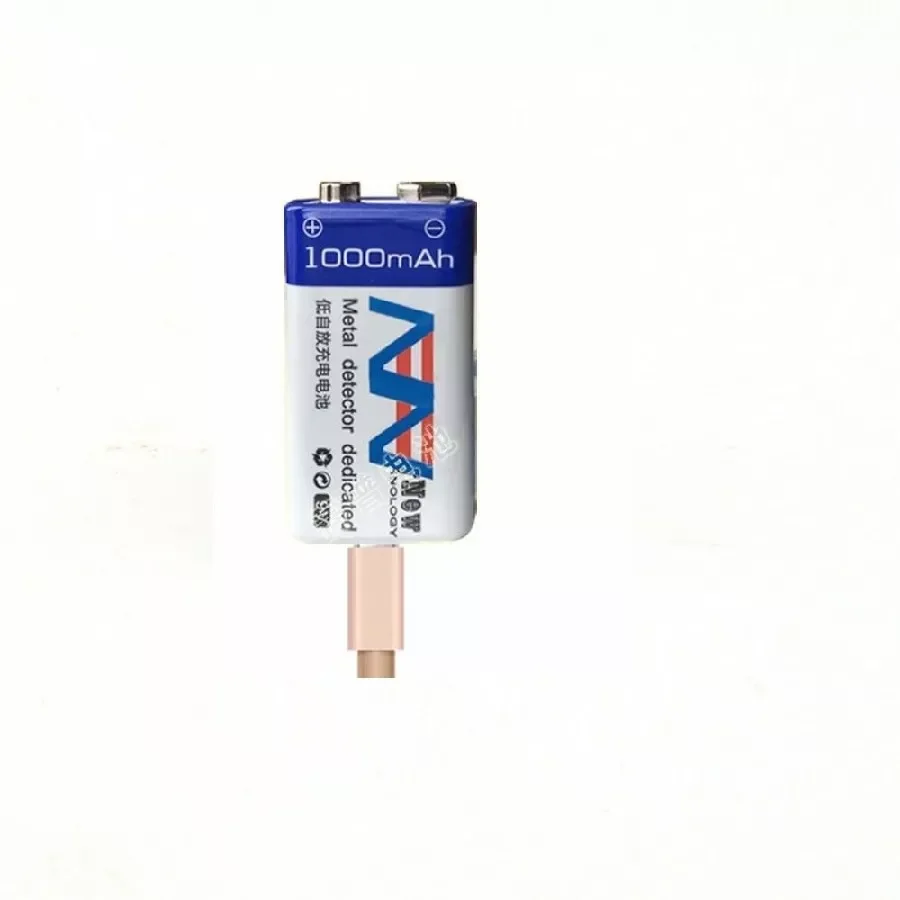 

1pcs/lot New 1000mAh 9V rechargeable battery USB lithium polymer battery instrument children's toy special battery