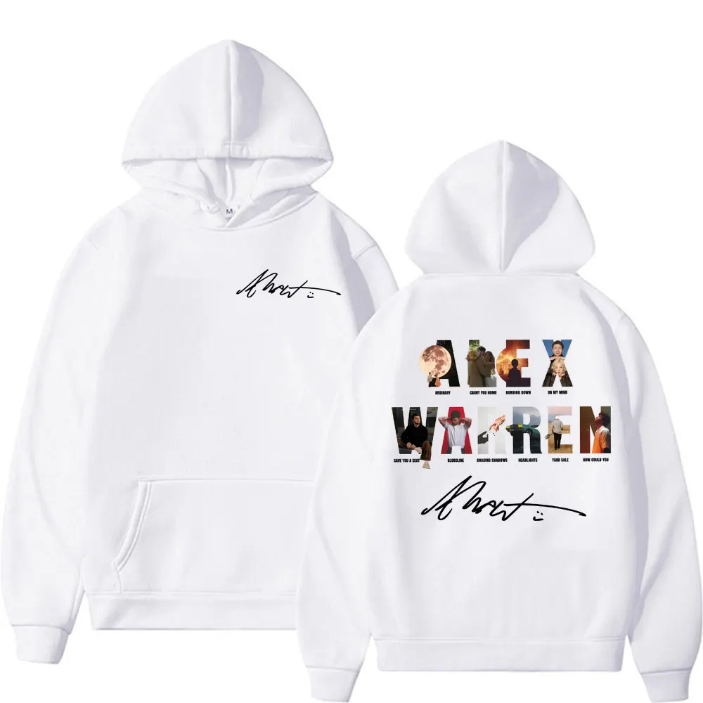 Alex Warren Album Song Titles Music Merch толстовки для мужчин и женщин модные ретро пуловеры с длинными рукавами зимние повседневные флисовые кофты (art.: 3920d489bd84d) - 3920d489bd84d