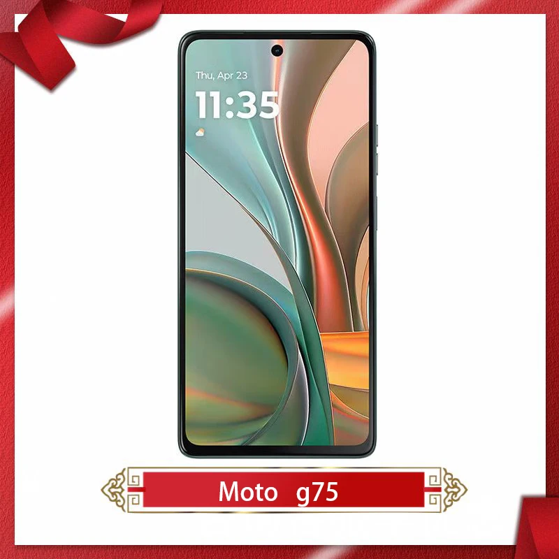 Сотовый телефон с глобальной ПЗУ Lenovo Moto G75 5G Snapdragon6 Gen3 6 8-дюймовый ЖК-дисплей 120 Гц 50