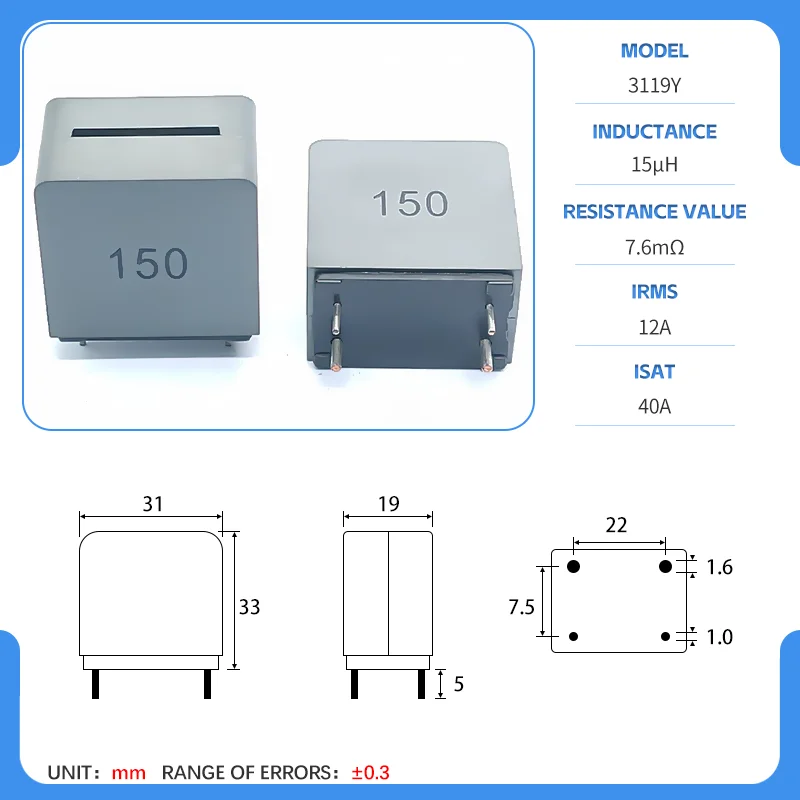 

Индуктор 10uH 15 22uH для цифрового усилителя мощности
