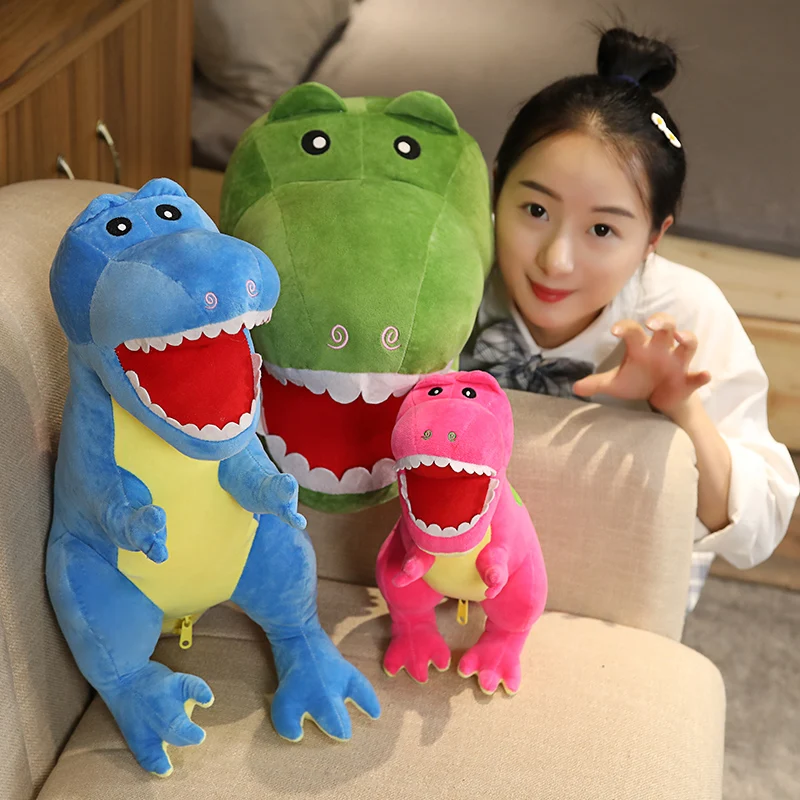

Кукла Трицератопс 40-120 см, плюшевая игрушка, большая кукла-динозавр, мягкие игрушки для детей, милая декоративная мягкая игрушка для мальчиков