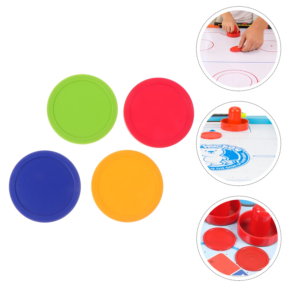 

4Pcs Ice Hockey Games Accessories Indoor Hockey Pucks Mini Air Hockey Piece