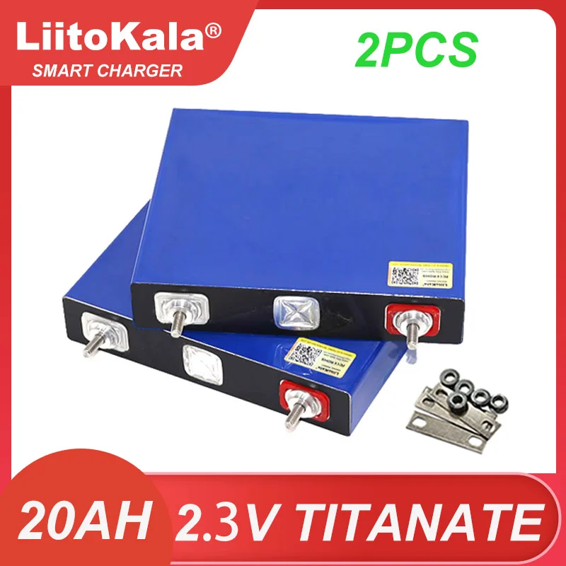 

Литий-титанатный аккумулятор Liitokala, 2,3 В, 20 Ач, 2 шт.
