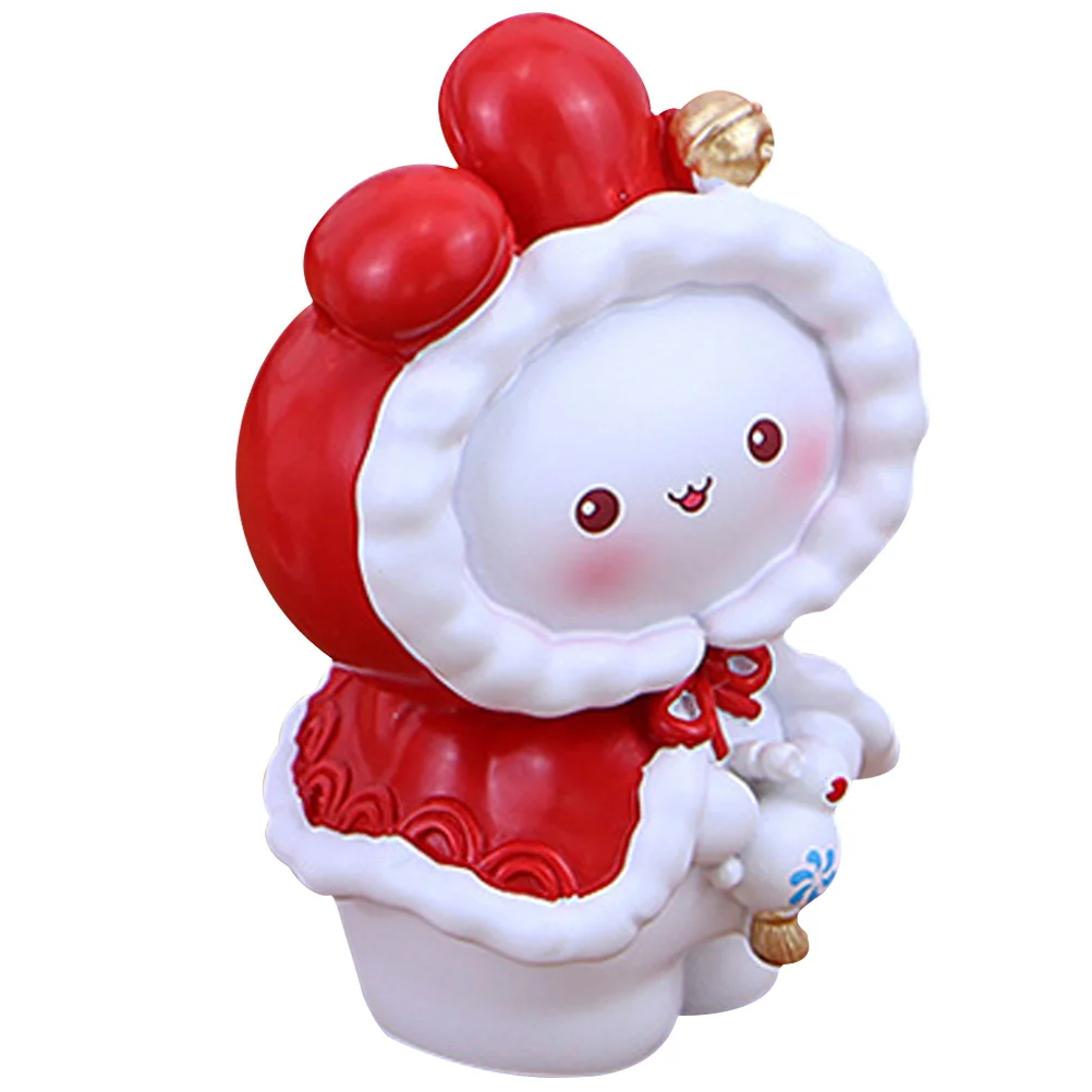 

Animal Small Rabbit Figurine Bunny Decoration Resin Craft Ornament Zodiac Figurines