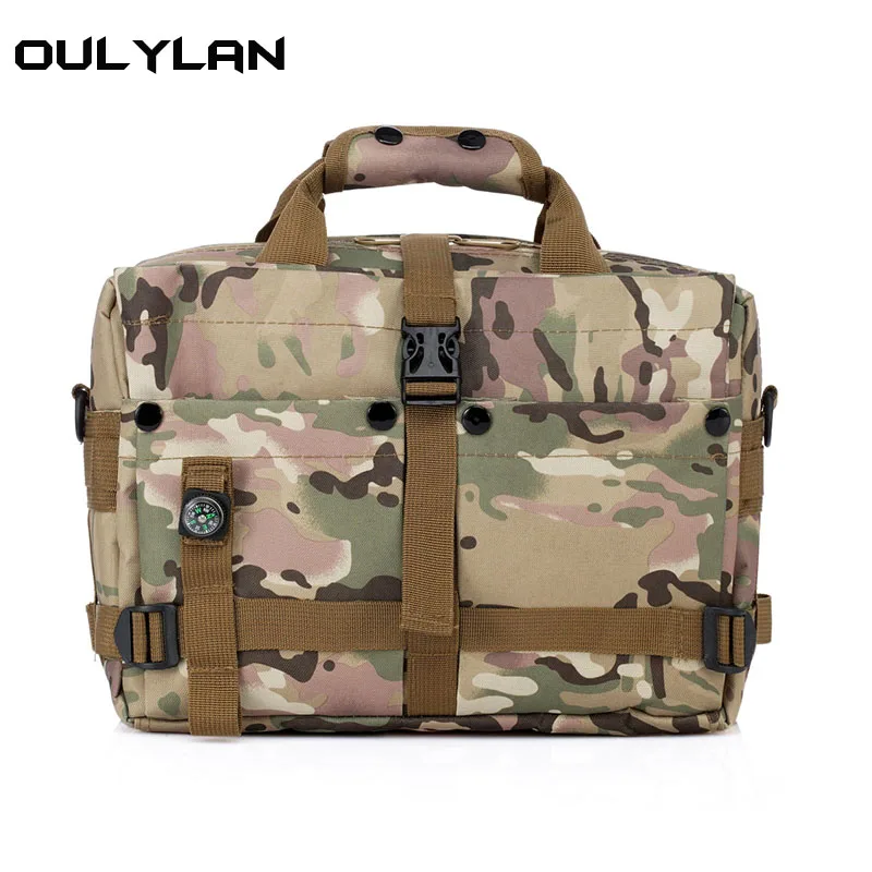 

Hiking Rucksack Camouflage Outdoor Military Fan Handbag Tactical Shoulder Bag Camera Photography Laptop Travel Bag with Compass