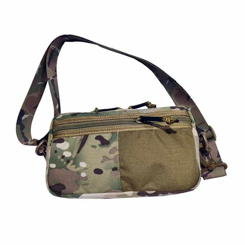 Tc0186 Outdoor Sports Unisex Shoulder Bag Multi-Functional MOLLE System Chest Hanging Bag Oblique Waist Bag