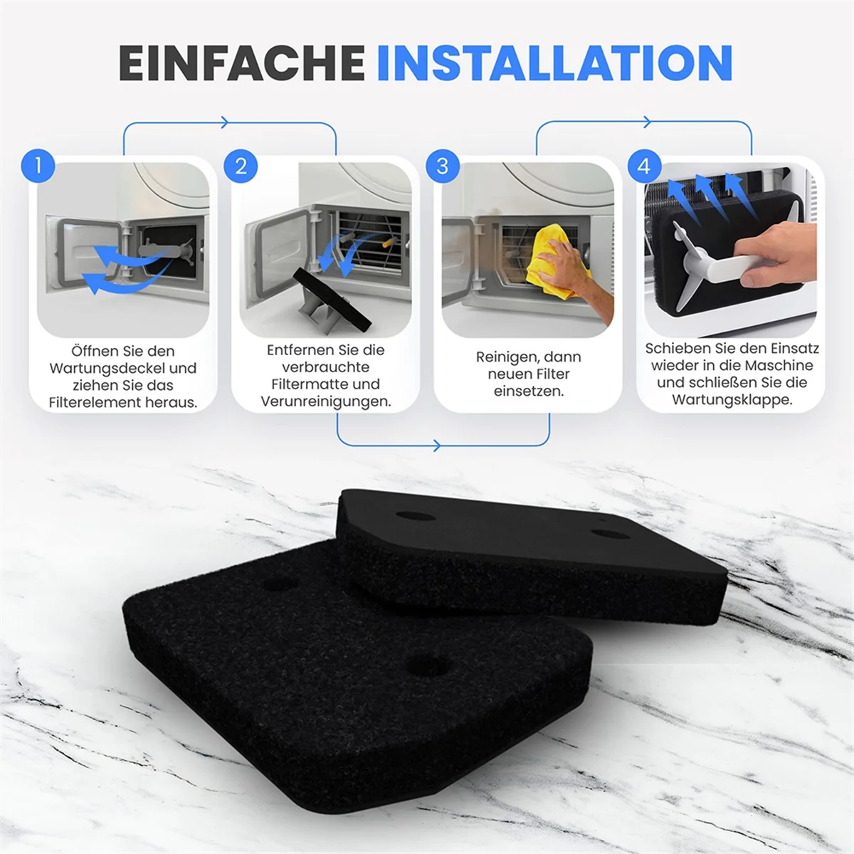 Суперпредложения 10 фильтров для сушилки Miele T1 9164761 Запасная часть сушильной