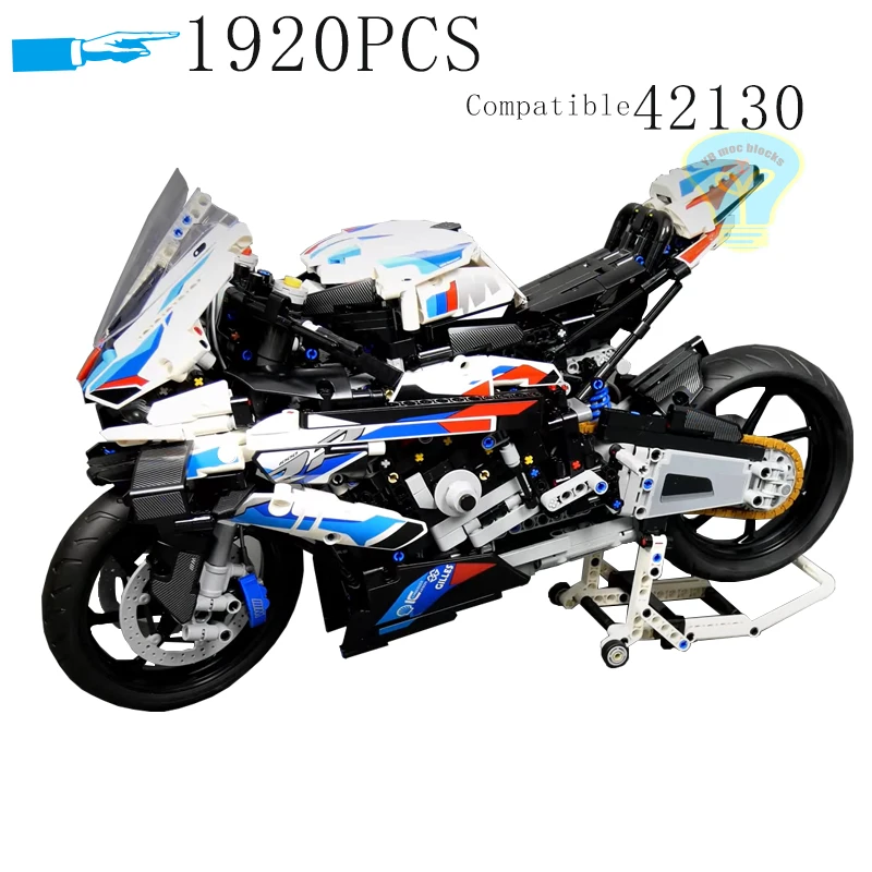 2022 Новинка 1920 шт. модель M1000 RR K66 Строительный набор самоблокирующиеся кирпичи