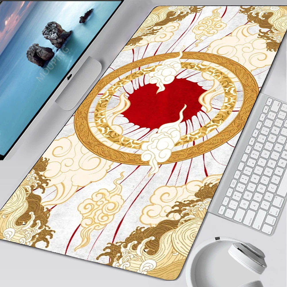

Mechanical Keyboard Deskmat Mouse Pad Art Rug for Desktop Comfort Rubber Lock Edge Soft Mat Mouse Mats Yellow Mouse Pads 600x300