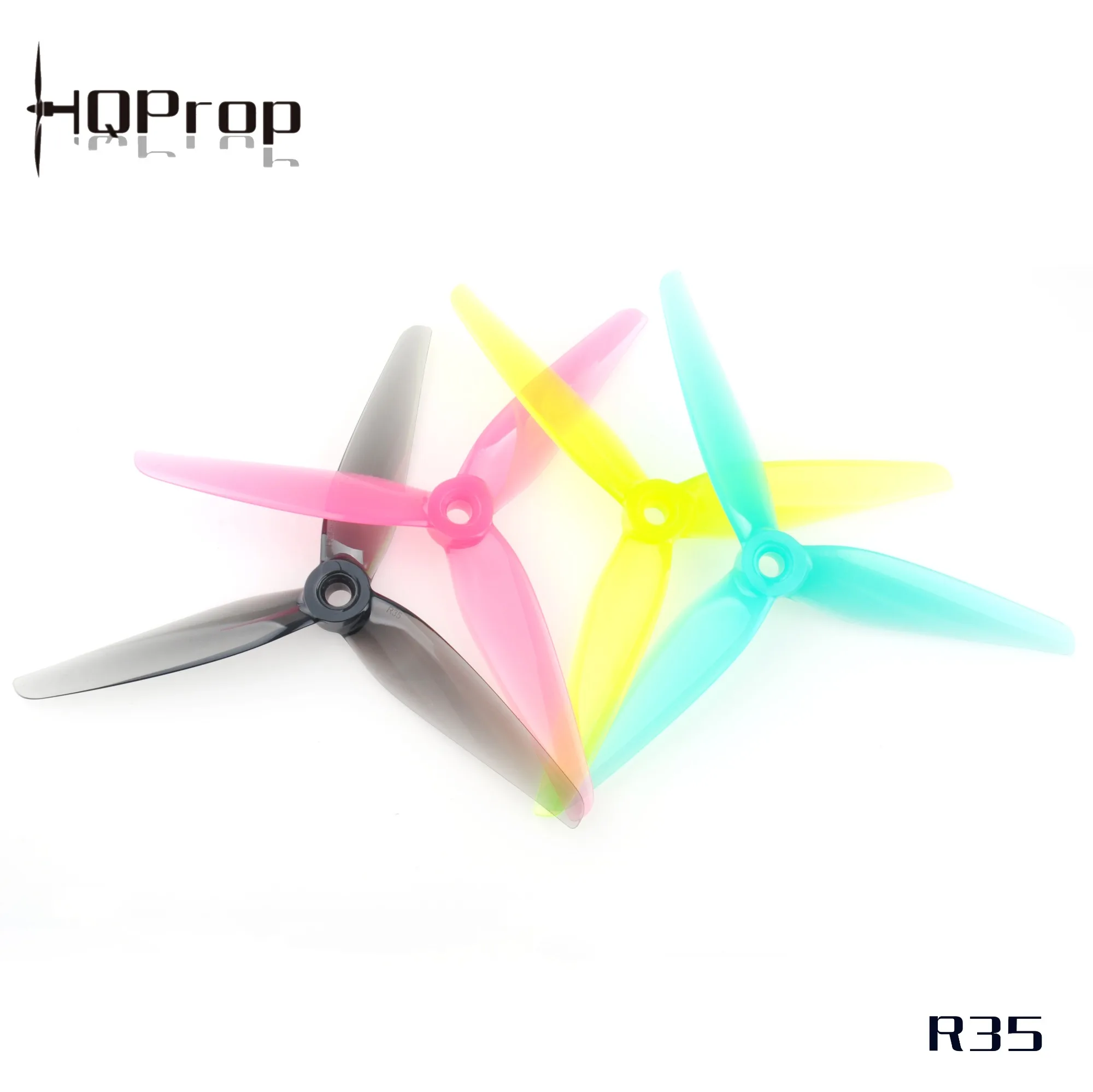 

HQPROP R35 5135 5. 1x3.5x3 3-лопастной Пропеллер из поликарбоната для RC FPV Racing Freestyle 5-дюймовые сменные детали для Дронов DIY