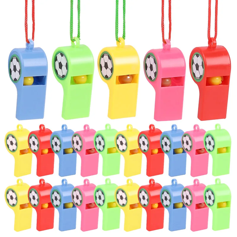 

24 шт. пластиковых свистков Xunyihappy