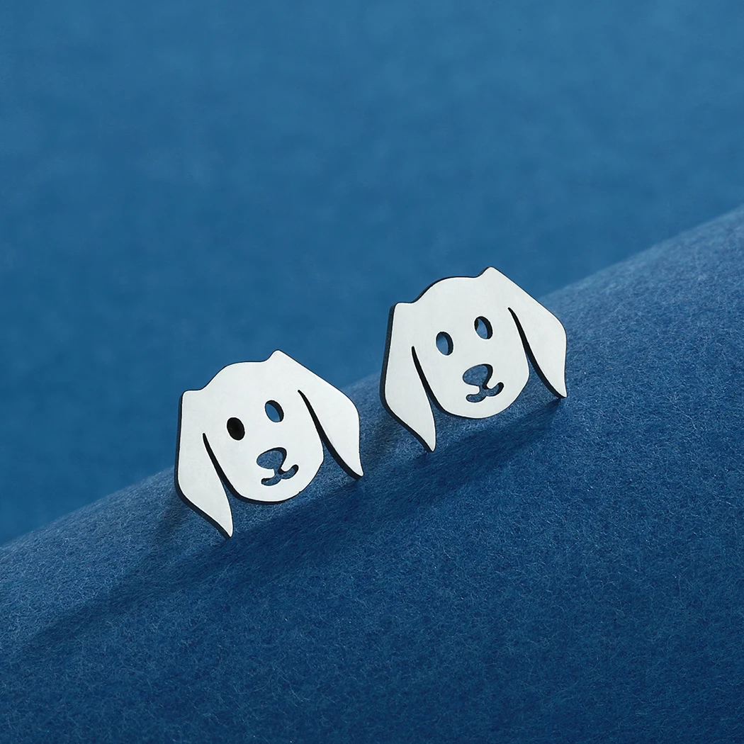 CHENGXUN искусственная собака из нержавеющей стали подарок для любимого человека