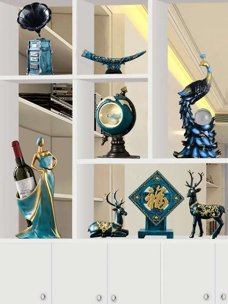 

Nordic Light Luxury High-end Tv Wine Cabinet Decoration Creative Porch Living Room Office Home Modern and Minimalist