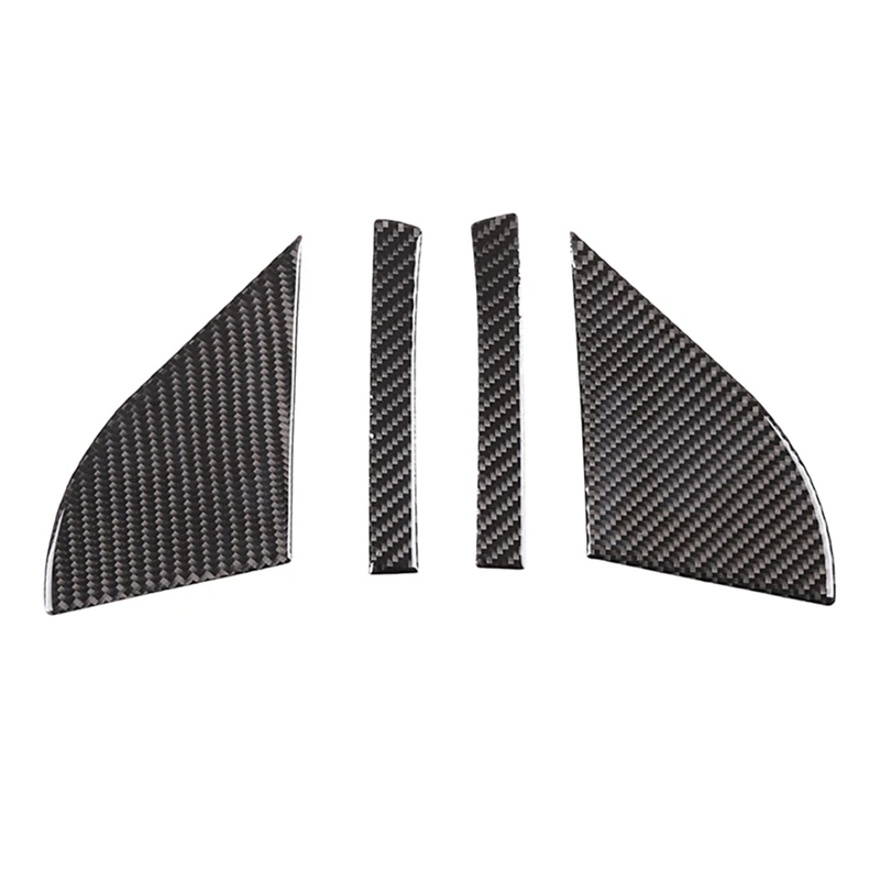 

Car Soft Carbon Fiber Inner A-Pillar Decorative Cover Trim For Honda CRV 2007-2011