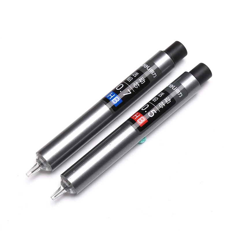 

1PC Metal Low Gravity Automatic Pencil 0.5/0.7mm Professional Drawing Writing Mechanical Pen Pencil Lead Office School Supplies