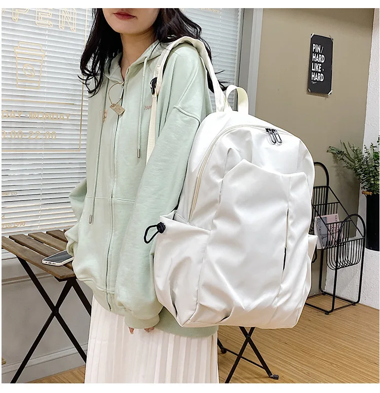 

Casual And Simple Large-capacity Campus Schoolbags And Fashionable Brand Backpacks For Male And Female College Students Bags