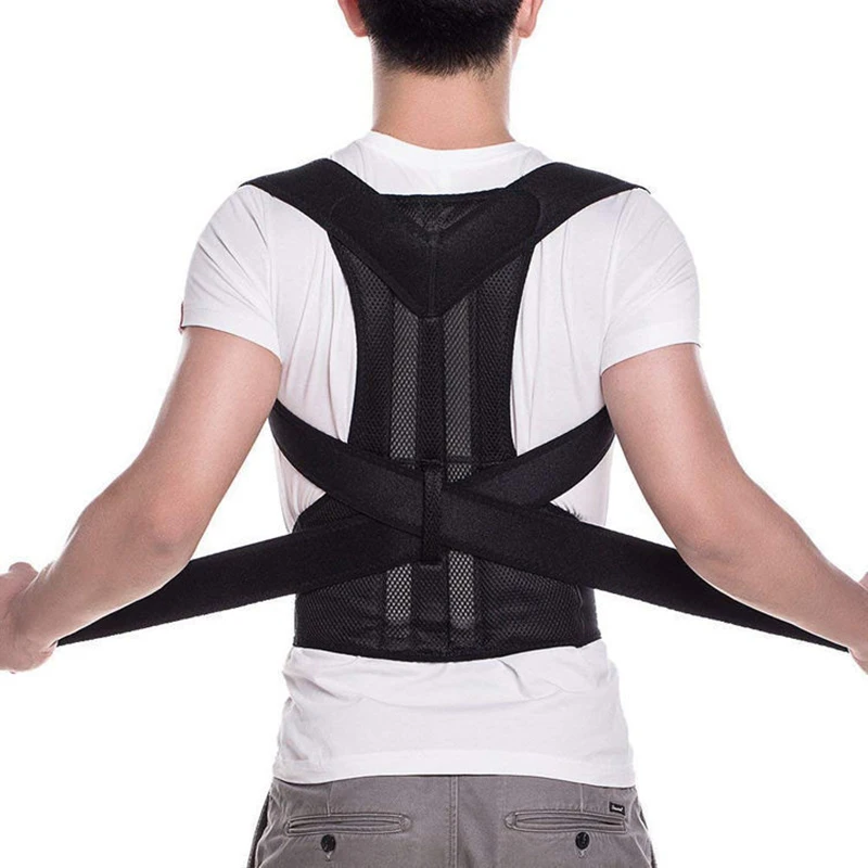 

Hunching Belt Corrector Trainer Brace Adjustable Clavicle And Back Correction Support Slouching Stop Posture Unisex Posture Back