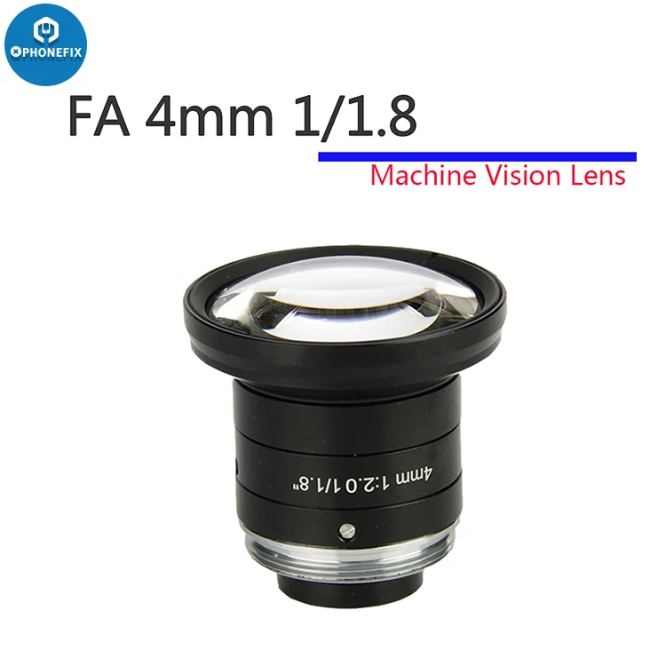 5-мегапиксельная ручная линза радужной оболочки 4 мм 6 8 12 16 25 35 50 75 фиксированное