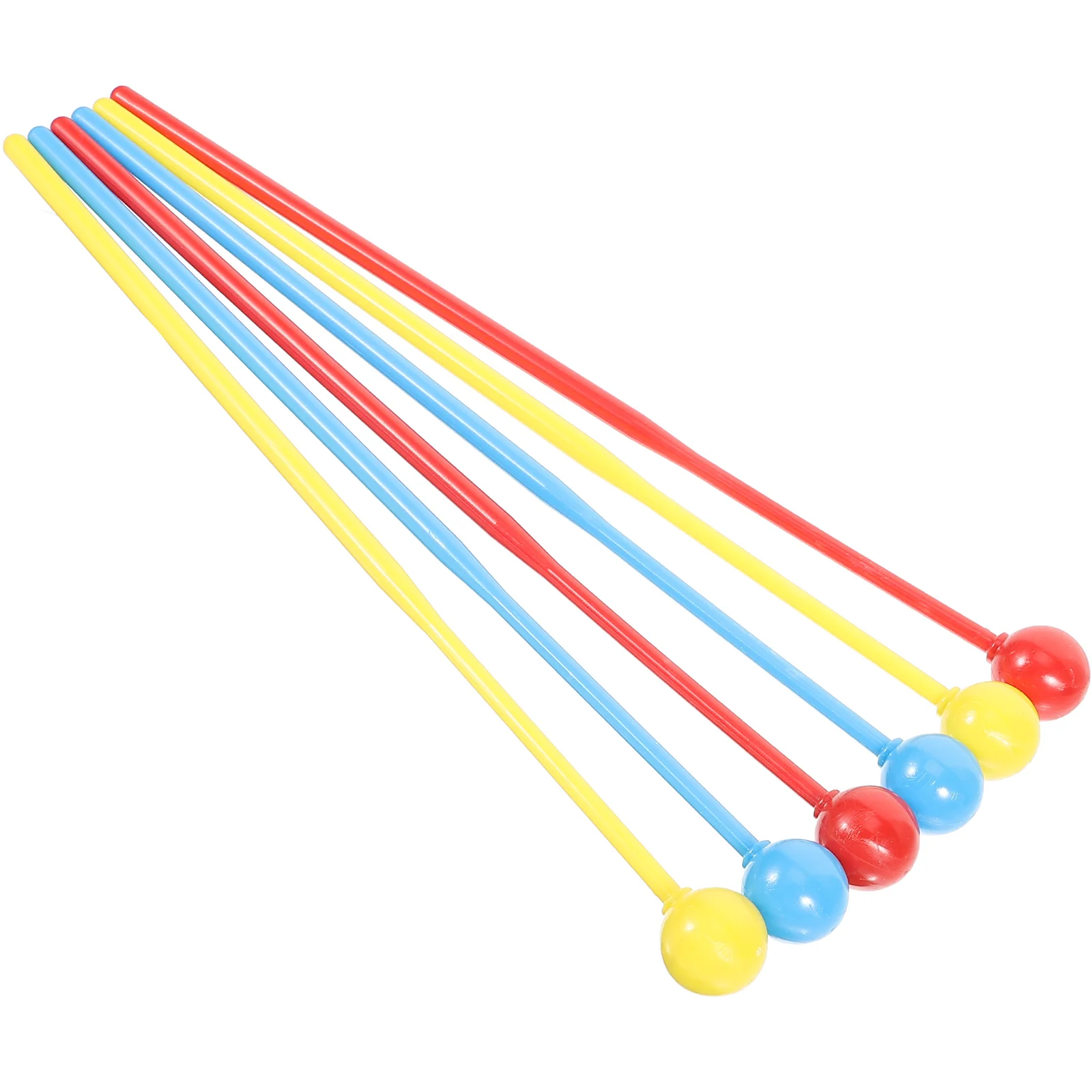

3 Pairs Children's Drumsticks Xylophone Performance Kids Musical Instruments Mallets Plastic Tongue Toddler