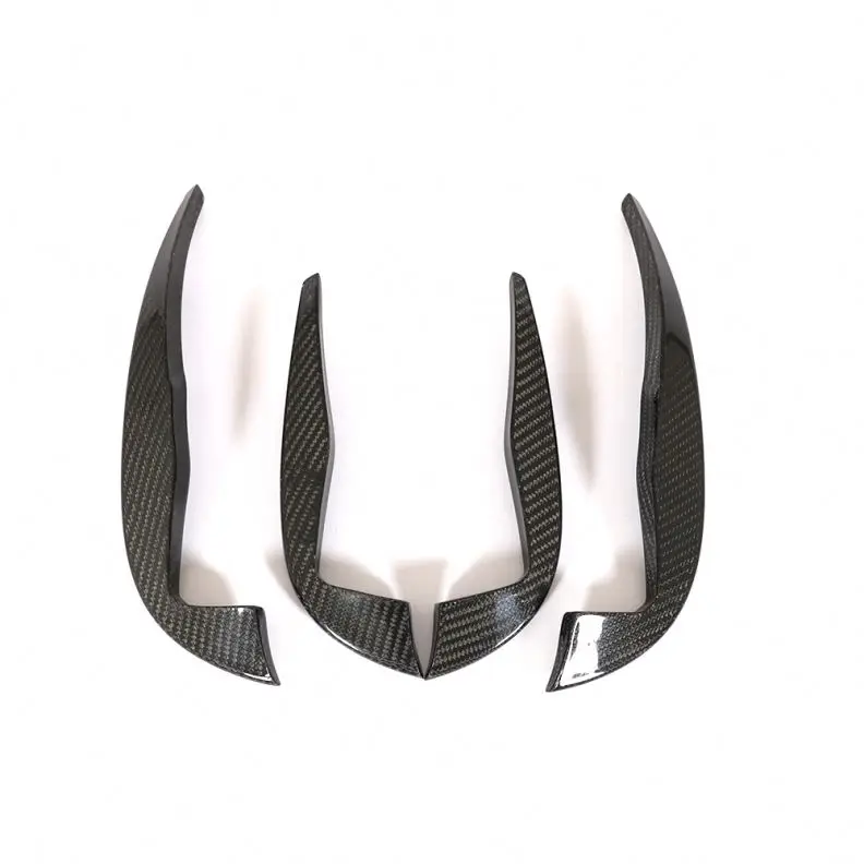 

TT RS Carbon Fiber Front Bumper Splitter Fins for Au-di TT 2016-2018