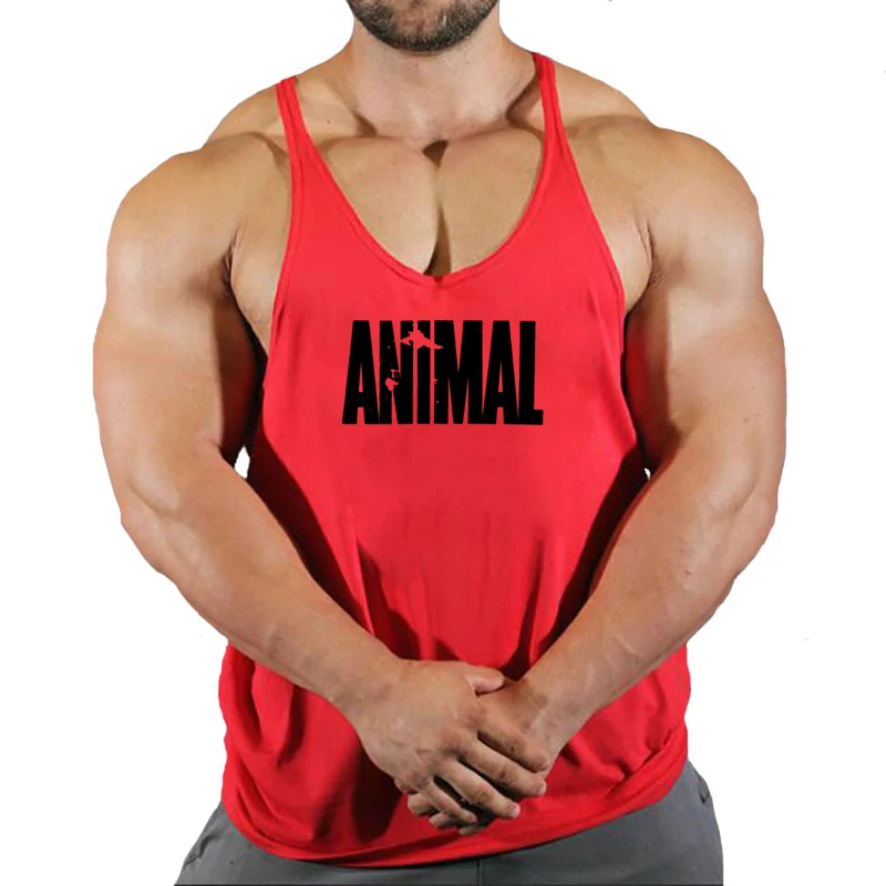 Top Brands Gym T-shirt Male Sleeveless Sweatshirt Gym Clothing Men Bodybuilding Clothes Men's Singlet Fitness Vest Singlets Tops