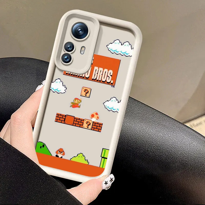Мягкий силиконовый чехол для телефона Retro M-Marios Game Sky Eye Stairs Redmi Note 10 11 11S 12 13 Pro Plus 4G 11T