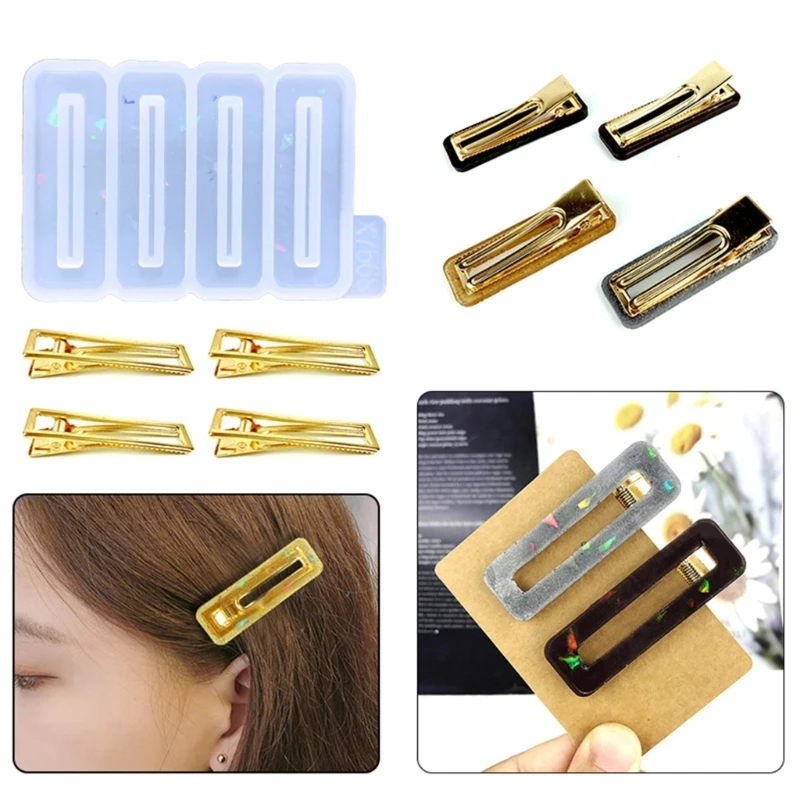 

Эпоксидная форма «сделай сам» для подсветки и теней, геометрическая форма, повязка на голову, шпилька, аксессуары для волос, силиконовая форма для рождественского праздника, подарок